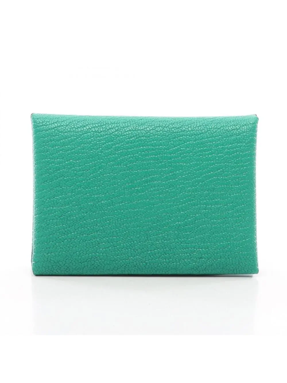 Hermes Calvi Duo Coin Wallet U Chevre #300304H61B